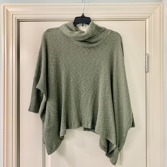 Free People Sweaters - Free People Beach Cowl Neck Open Back Sweater XS